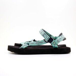 Teva Universal Original Mint Green Lightweight Adjustable Sandals - Women's 7